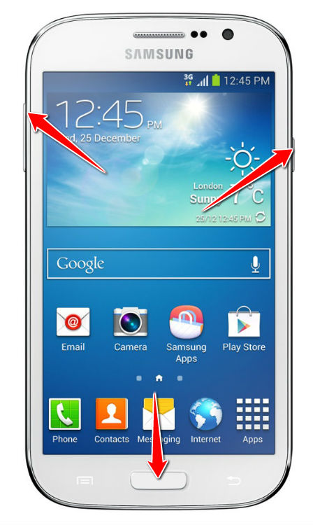 How to put your Samsung Galaxy Grand Neo into Recovery Mode