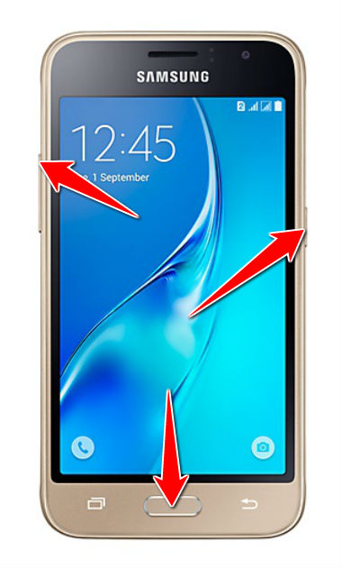 How to put your Samsung Galaxy J1 4G into Recovery Mode