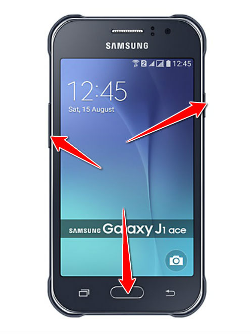 How to put Samsung Galaxy J1 Ace in Download Mode