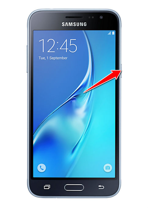 How to put Samsung Galaxy J3 (2016) in Download Mode