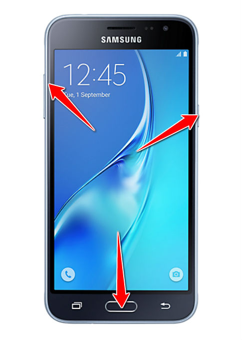 How to put your Samsung Galaxy J3 (2016) into Recovery Mode