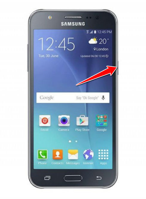 How to put Samsung Galaxy J5 in Download Mode