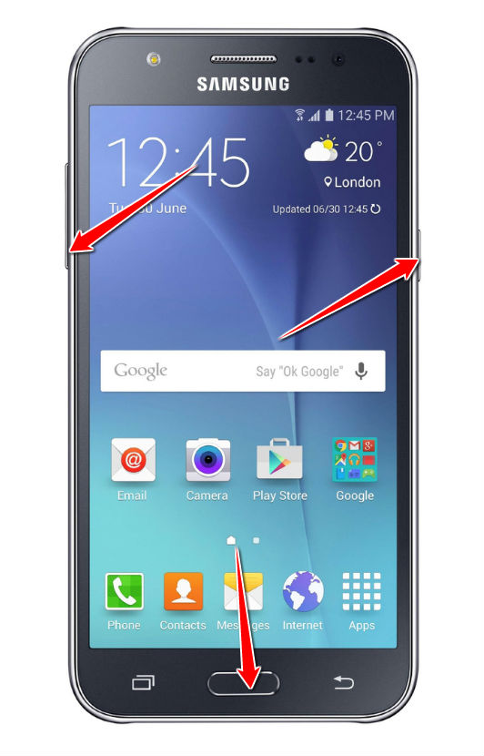 How to put Samsung Galaxy J7 in Download Mode