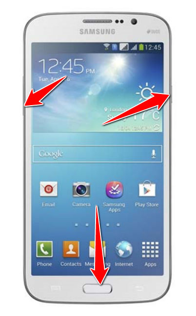 How to put Samsung Galaxy Mega 5.8 I9150 in Download Mode