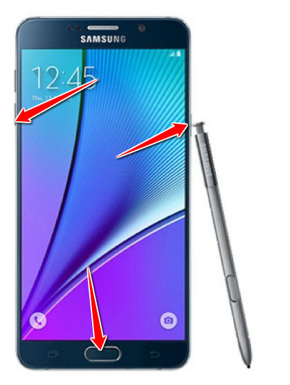 How to put Samsung Galaxy Note5 in Download Mode
