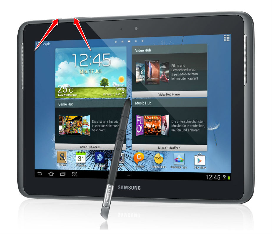 How to put your Samsung Galaxy Note 10.1 N8010 into Recovery Mode