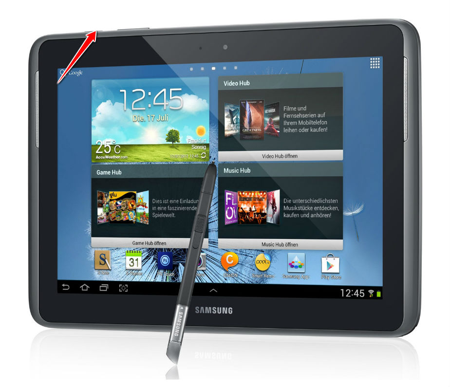 How to put Samsung Galaxy Note 10.1 N8010 in Download Mode