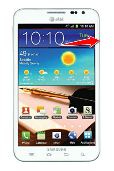 How to put Samsung Galaxy Note I717 in Download Mode