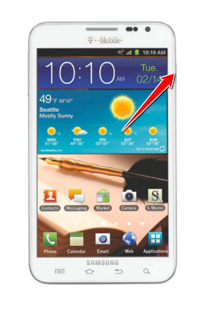 Hard Reset for Samsung Galaxy Note T879