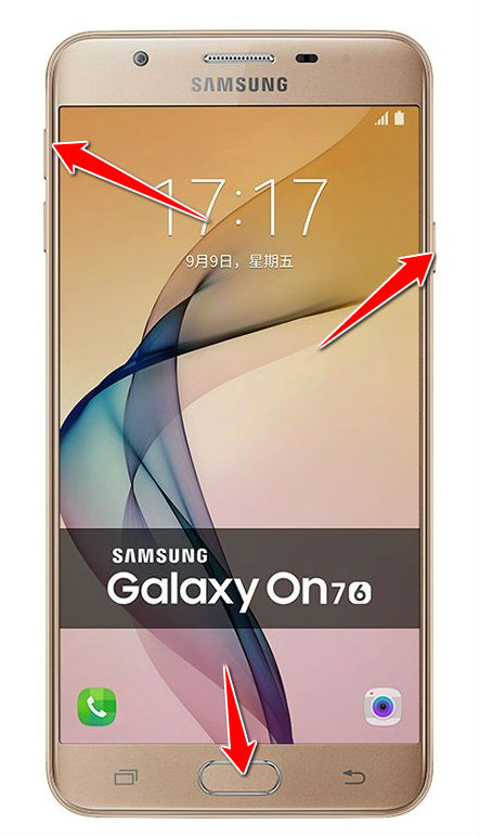 Hard Reset for Samsung Galaxy On7 (2016)
