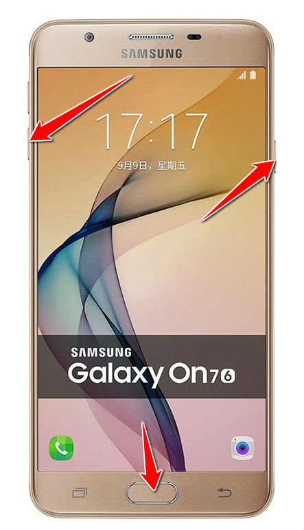 How to put Samsung Galaxy On7 (2016) in Download Mode