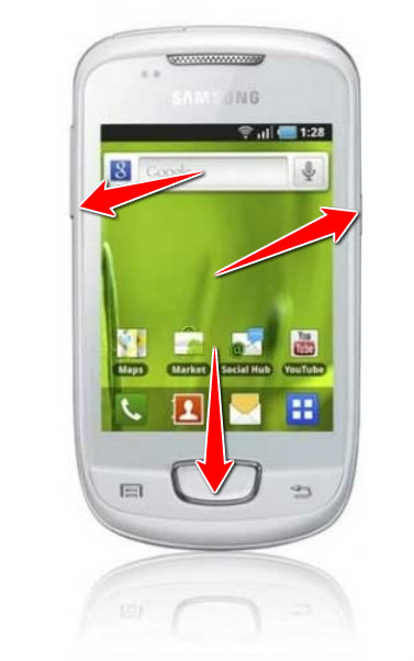 How to put Samsung Galaxy Pop Plus S5570i in Download Mode