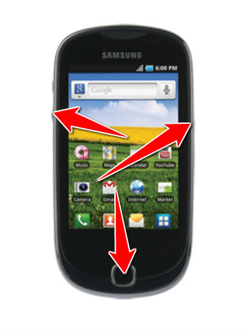 How to put Samsung Galaxy Q T589R in Download Mode