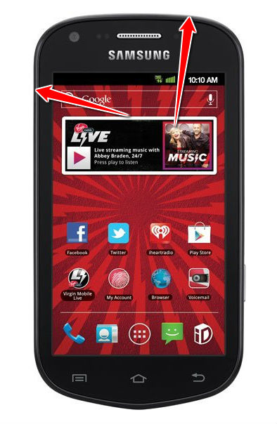 How to put your Samsung Galaxy Reverb M950 into Recovery Mode