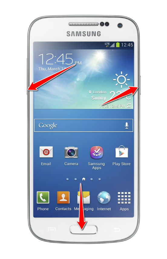 How to put Samsung Galaxy S4 mini I9195I in Download Mode
