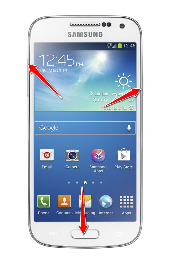 How to put your Samsung Galaxy S4 mini I9195I into Recovery Mode