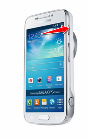 How to put Samsung Galaxy S4 zoom in Download Mode