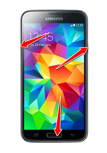 How to put Samsung Galaxy S5 CDMA in Download Mode