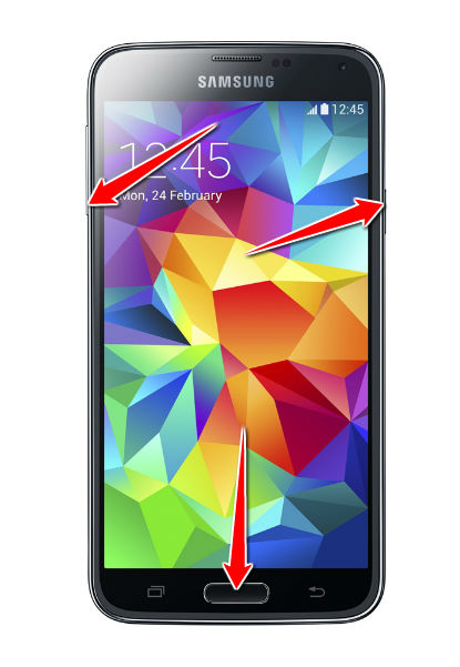 How to put Samsung Galaxy S5 Plus in Download Mode