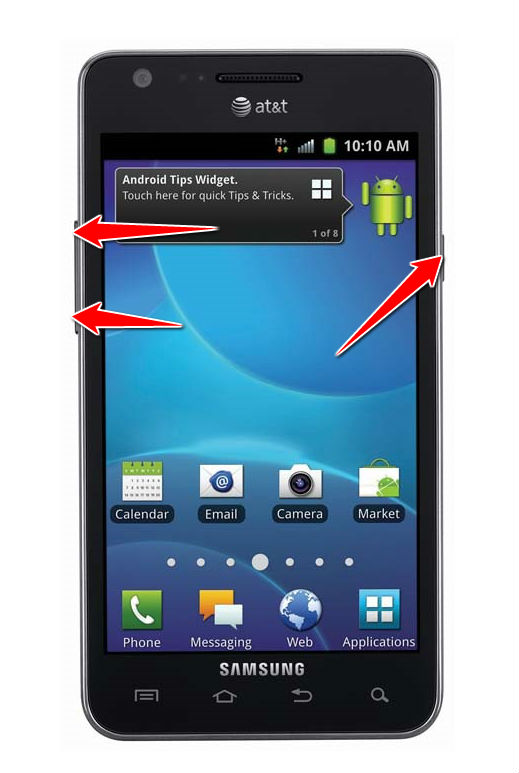 How to put your Samsung Galaxy S II I777 into Recovery Mode