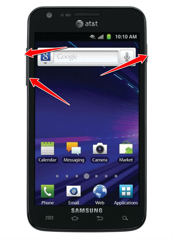 Hard Reset for Samsung Galaxy S II LTE i727R