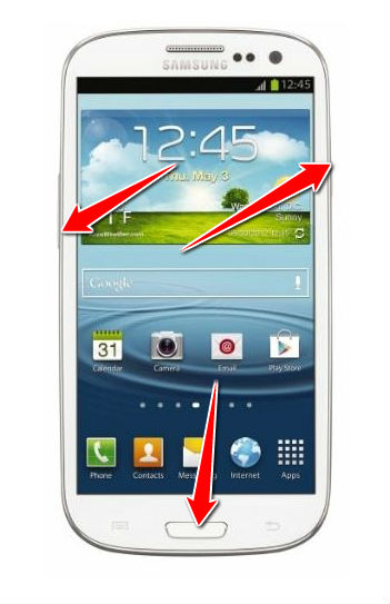 How to put Samsung Galaxy S III T999 in Download Mode
