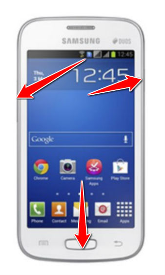 How to put Samsung Galaxy Star Pro S7260 in Download Mode