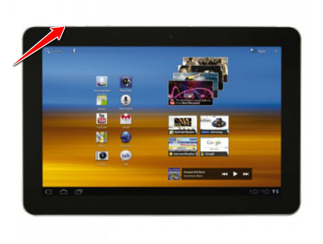 How to put Samsung Galaxy Tab 10.1 P7510 in Download Mode