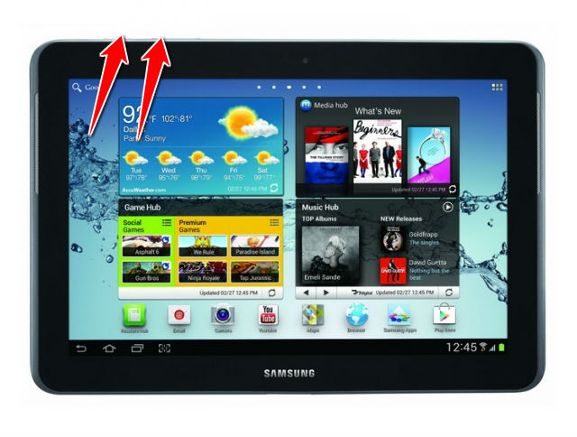 How to put your Samsung Galaxy Tab 2 10.1 P5110 into Recovery Mode