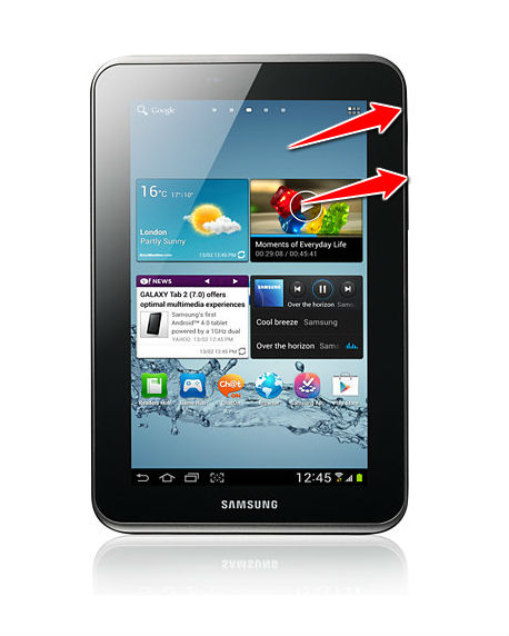 How to put your Samsung Galaxy Tab 2 7.0 P3110 into Recovery Mode