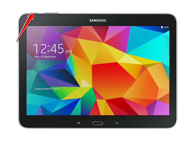 How to put Samsung Galaxy Tab 4 10.1 (2015) in Download Mode