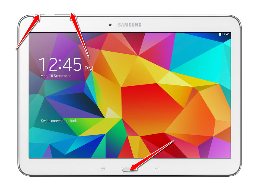 How to put Samsung Galaxy Tab 4 10.1 LTE in Download Mode