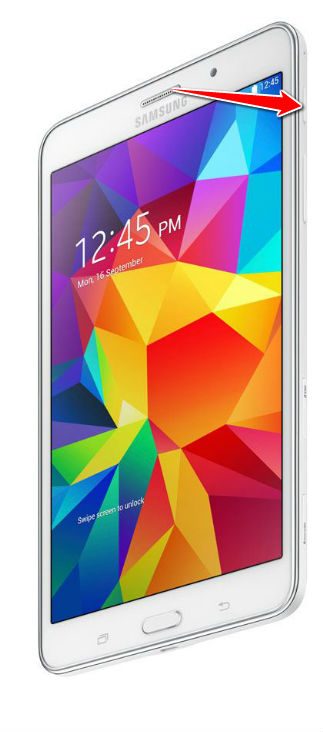 Hard Reset for Samsung Galaxy Tab 4 7.0 3G