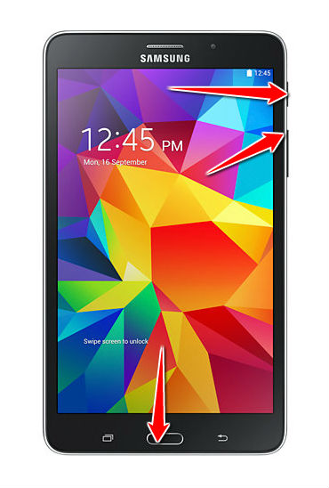 How to put your Samsung Galaxy Tab 4 7.0 LTE into Recovery Mode
