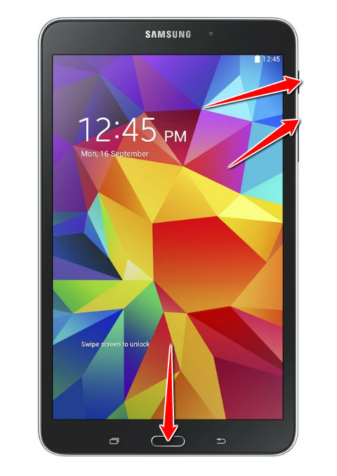 How to put your Samsung Galaxy Tab 4 8.0 into Recovery Mode