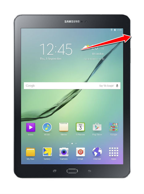 How to put Samsung Galaxy Tab S2 9.7 in Download Mode