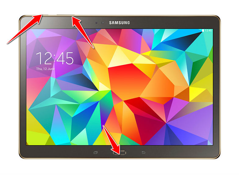 How to put Samsung Galaxy Tab S 10.5 in Download Mode