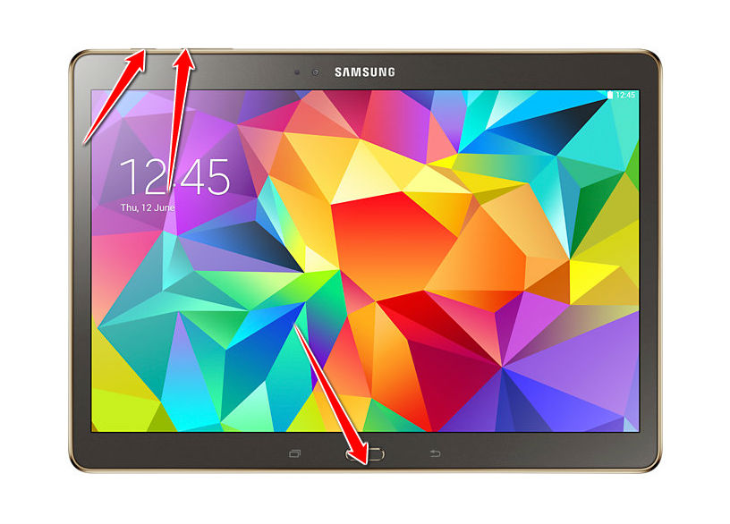 How to put your Samsung Galaxy Tab S 10.5 LTE into Recovery Mode