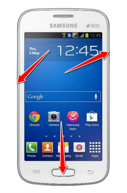 How to put Samsung Galaxy V in Download Mode