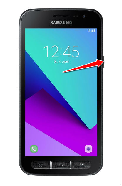 How to put Samsung Galaxy Xcover 4 in Download Mode