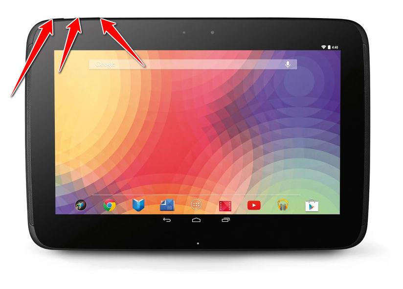 How to put Samsung Google Nexus 10 P8110 in Bootloader Mode