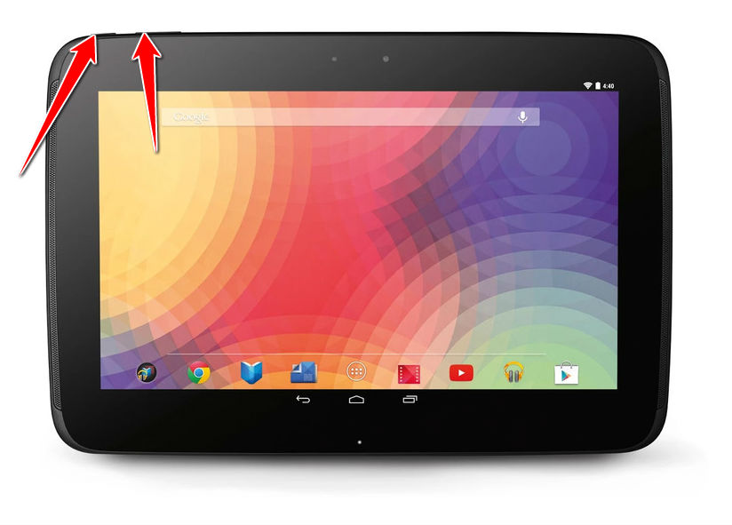 How to put your Samsung Google Nexus 10 P8110 into Recovery Mode