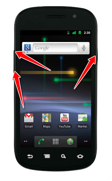 How to put Samsung Google Nexus S I9023 in Download Mode