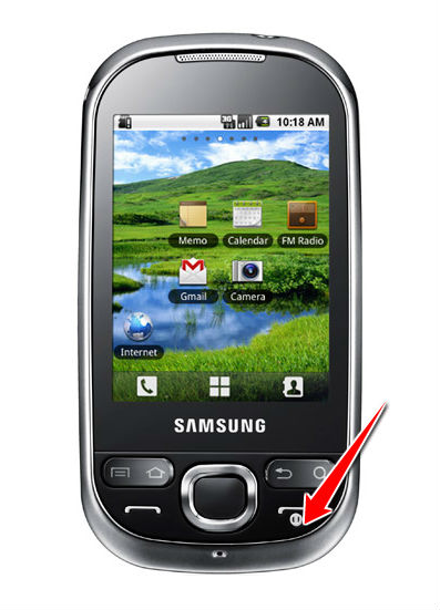 How to put Samsung I5500 Galaxy 5 in Download Mode