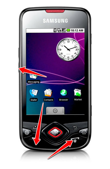 How to put your Samsung I5700 Galaxy Spica into Recovery Mode