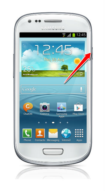 How to put Samsung I8200 Galaxy S III mini VE in Download Mode
