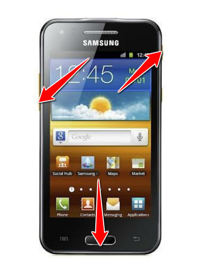 How to put Samsung I8530 Galaxy Beam in Download Mode