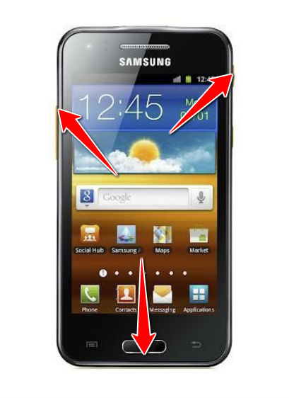 How to put your Samsung I8530 Galaxy Beam into Recovery Mode