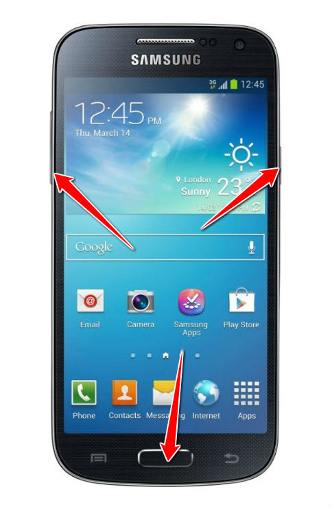 How to put Samsung I9190 Galaxy S4 mini in Download Mode
