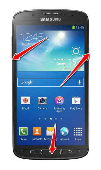 How to put Samsung I9295 Galaxy S4 Active in Download Mode